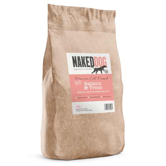 NAKEDDOG Cold Pressed Salmon & Trout 10kg