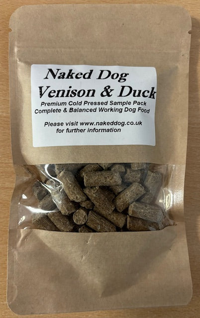 Cold Pressed Venison & Duck Sample