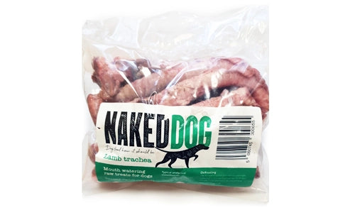 NAKEDDOG Raw Treats Lamb Trachea x7 (500g)