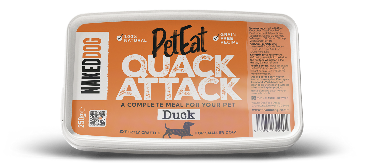 PetEat Quack Attack- 250g