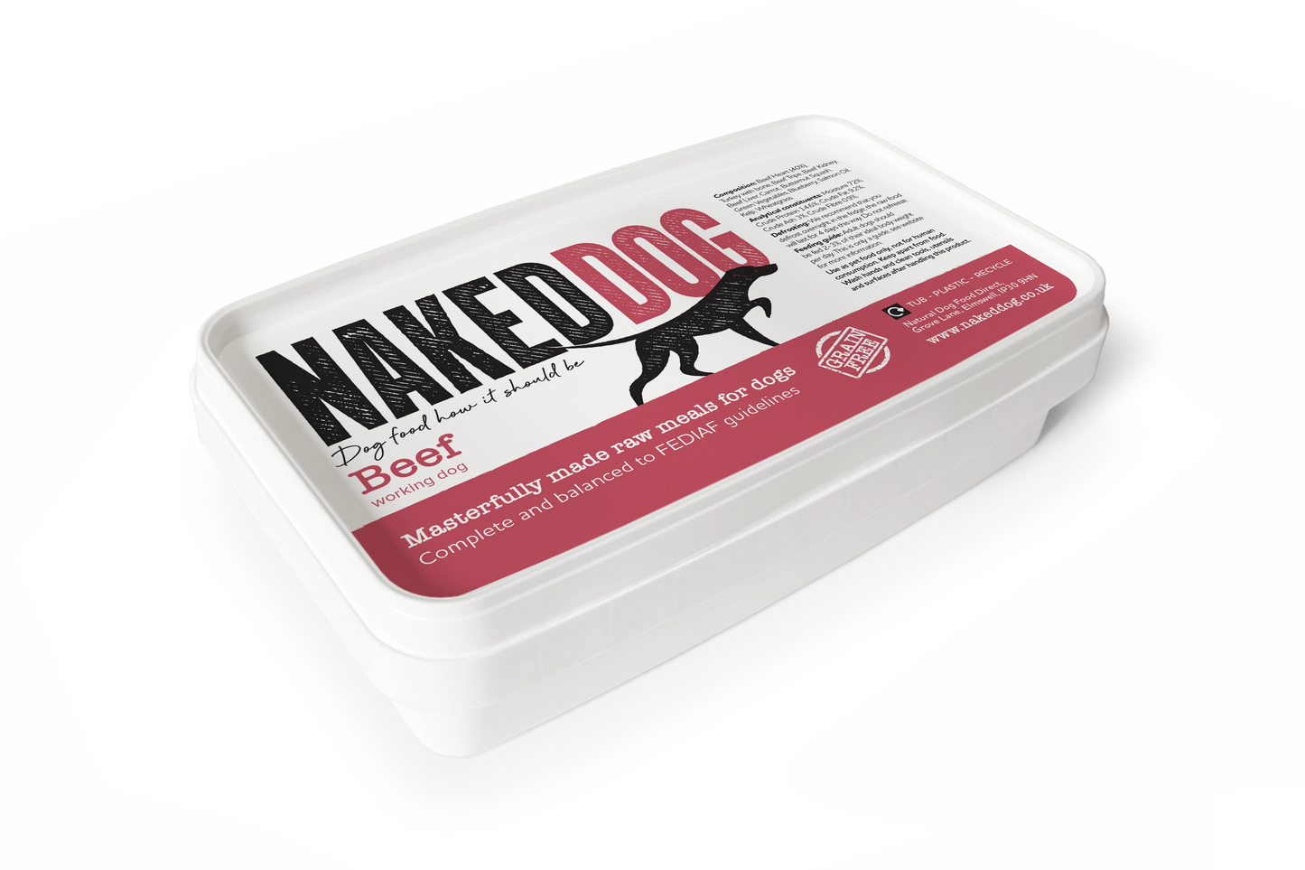 NAKEDDOG Original Beef 500g