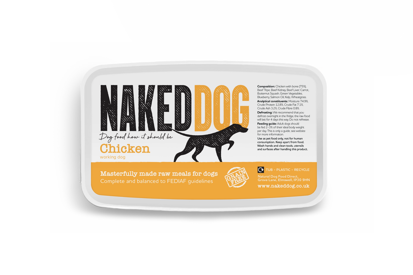 NAKEDDOG Original Chicken 500g