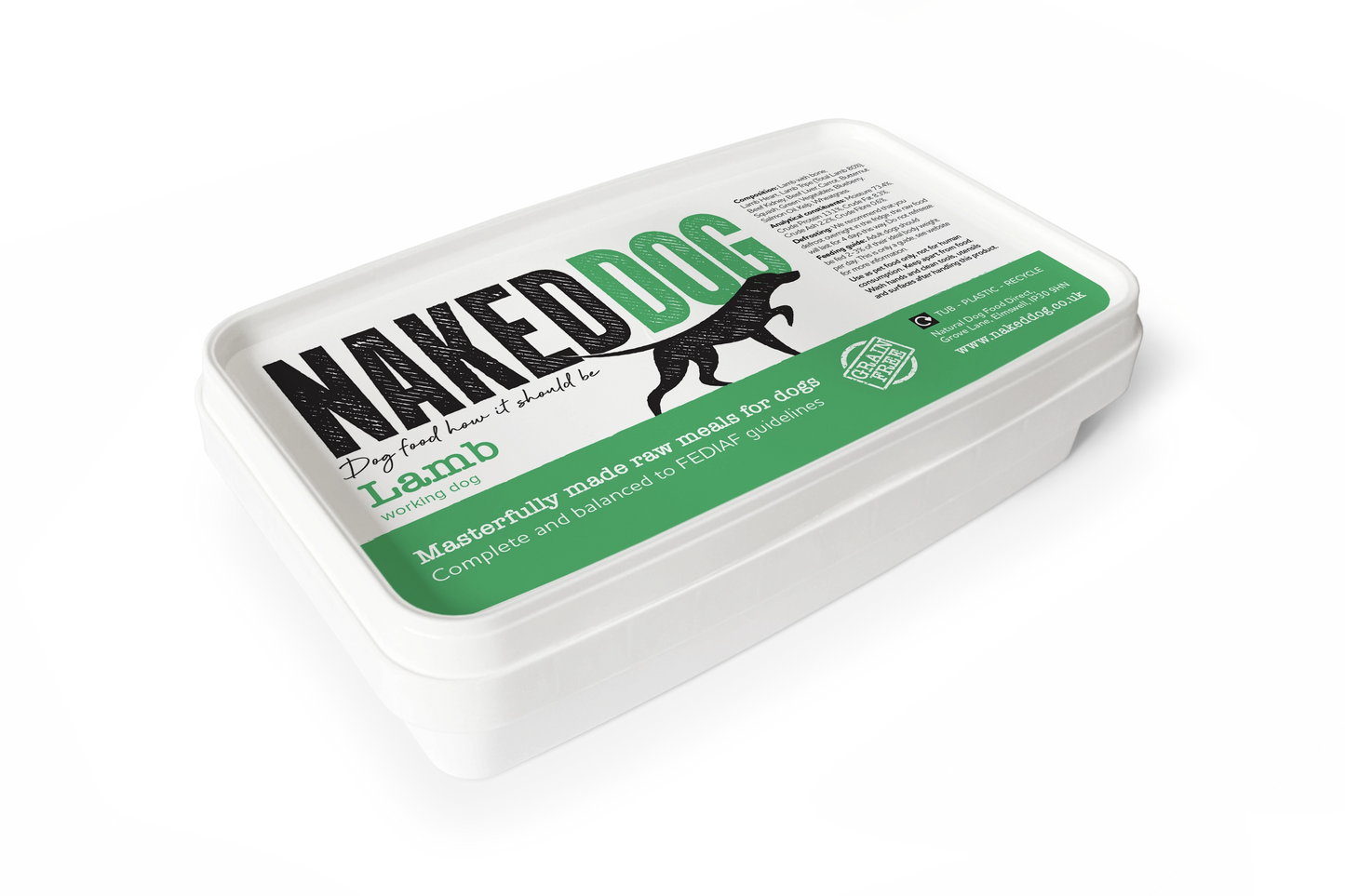NAKEDDOG Original Lamb 500g