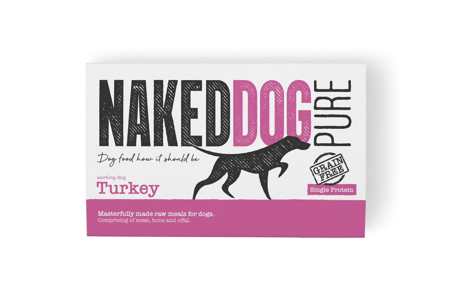 NAKEDDOG PURE 80/10/10 Turkey 500g