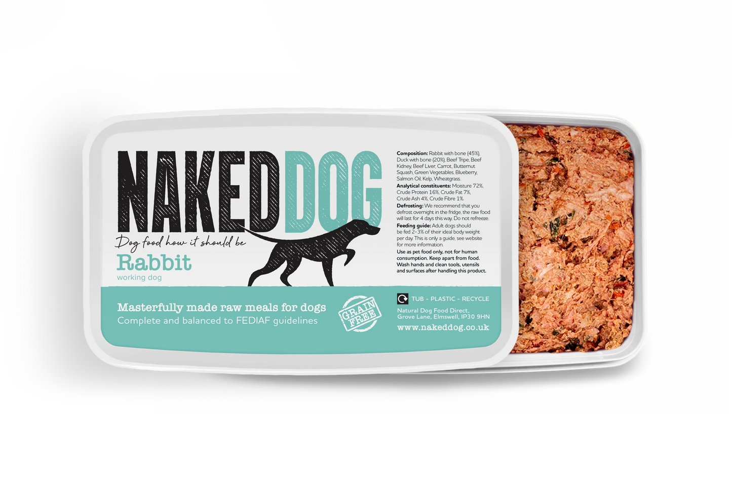 NAKEDDOG Original Rabbit 500g