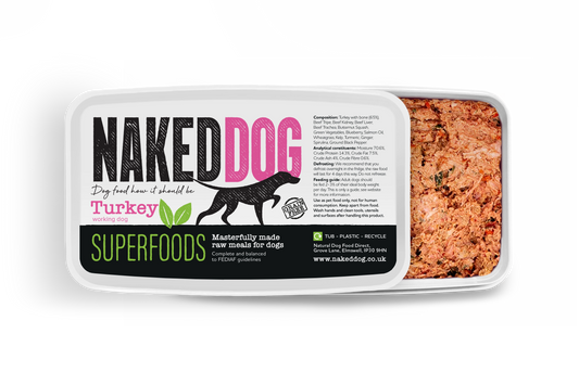 NAKEDDOG Superfoods Turkey 500g