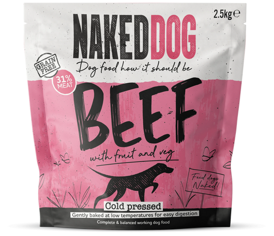 NAKEDDOG Cold Pressed Beef 2.5kg
