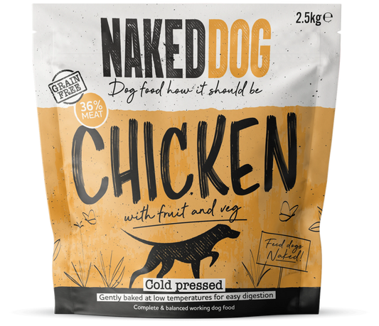NAKEDDOG Cold Pressed Chicken 2.5kg