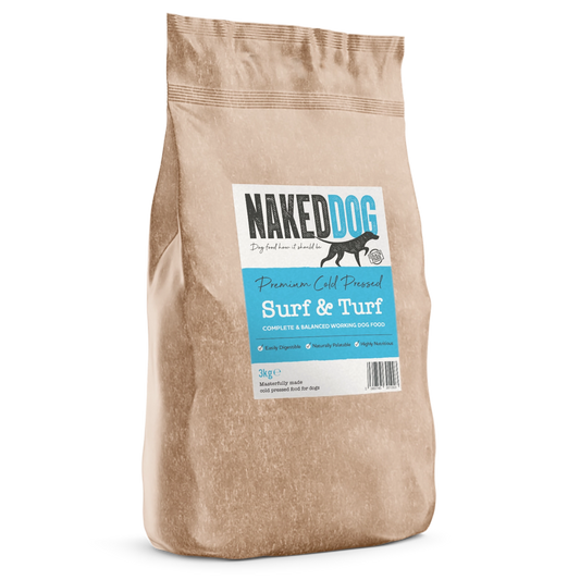 NAKEDDOG Cold Pressed Surf & Turf 10kg