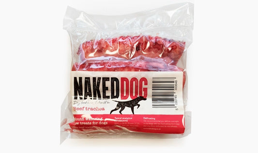 NAKEDDOG Raw Treats Beef Trachea x3 (500g)