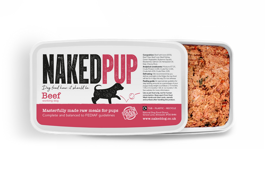 NAKEDDOG Puppy Beef 500g