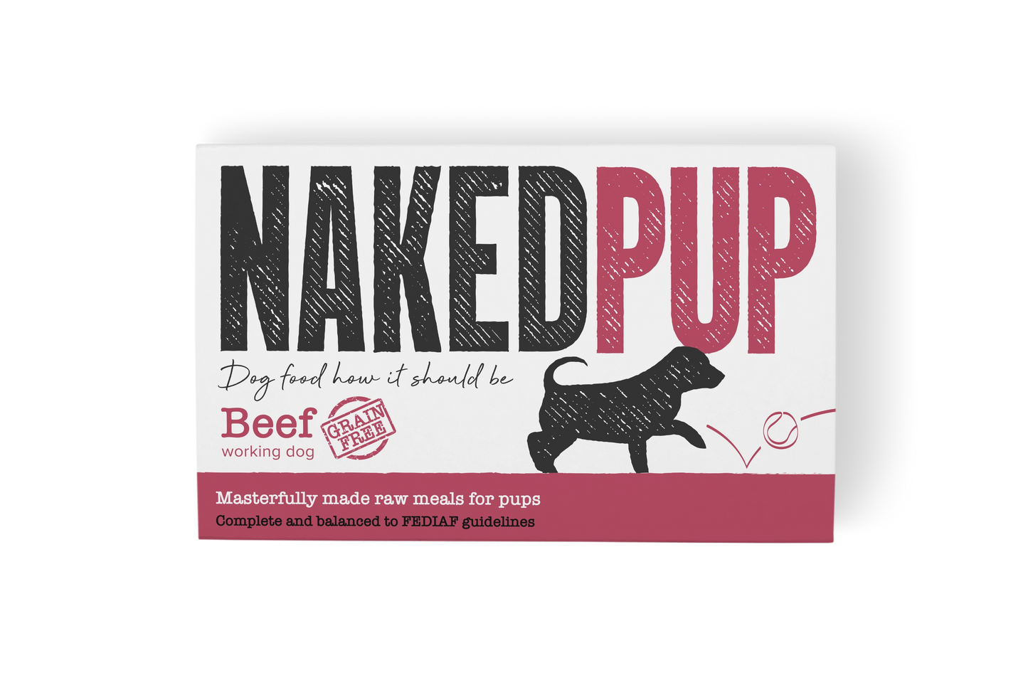 NAKEDDOG Puppy Beef 500g