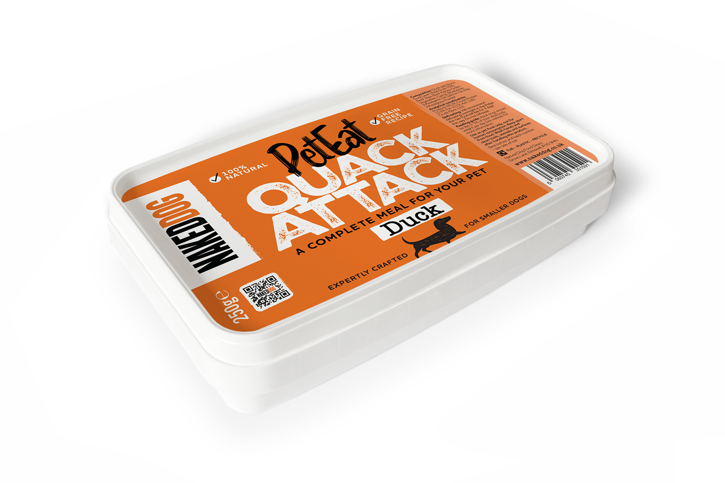 PetEat Quack Attack- 250g