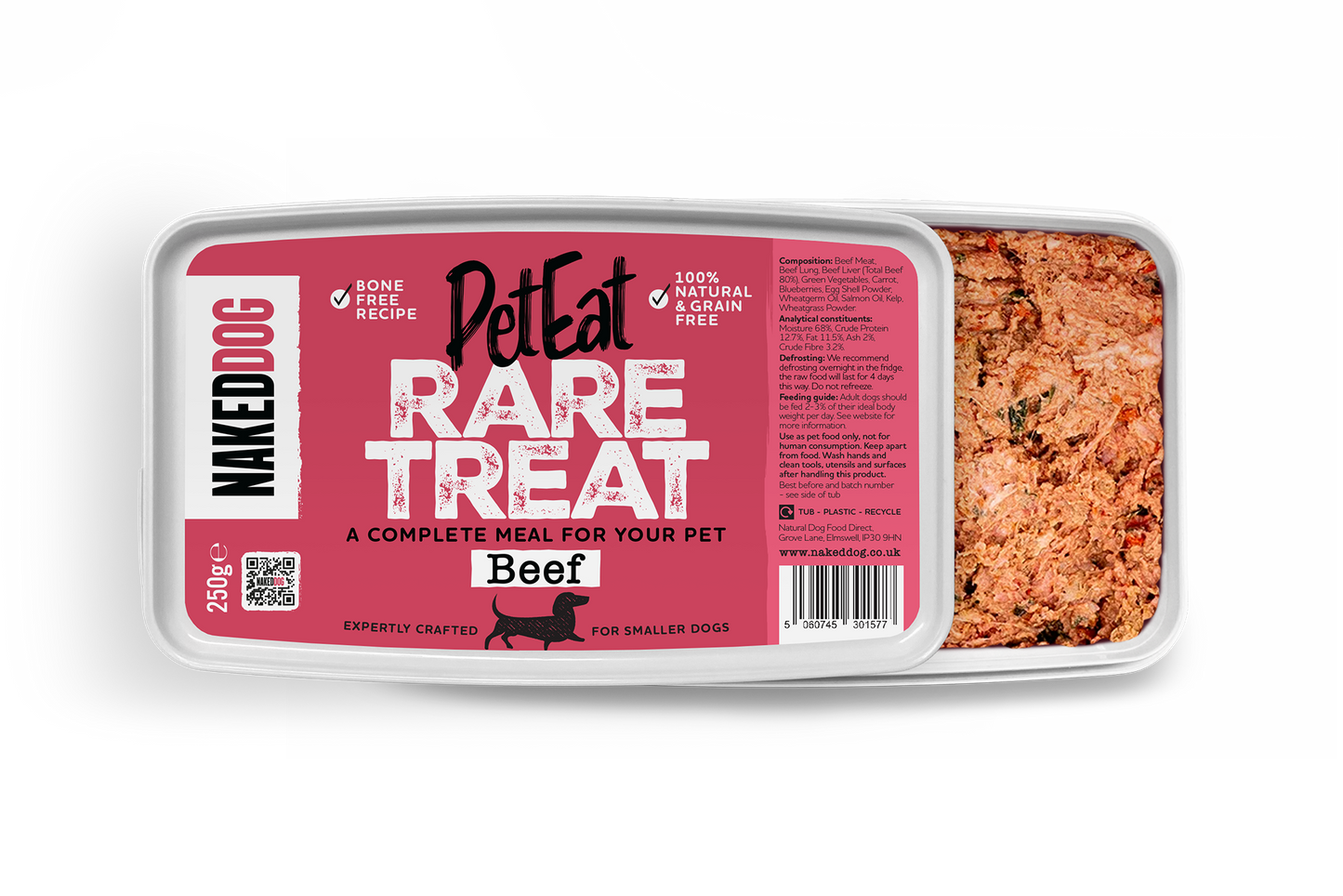 PetEat Rare Treat- 250g