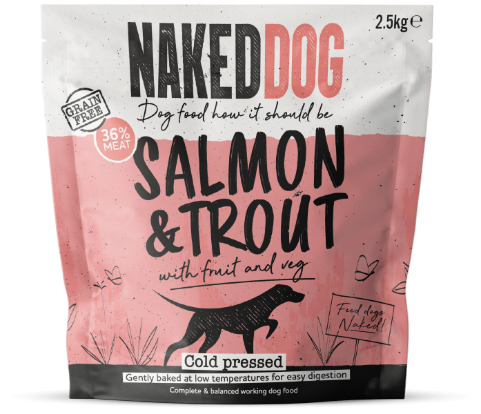 NAKEDDOG Cold Pressed Salmon & Trout 2.5kg