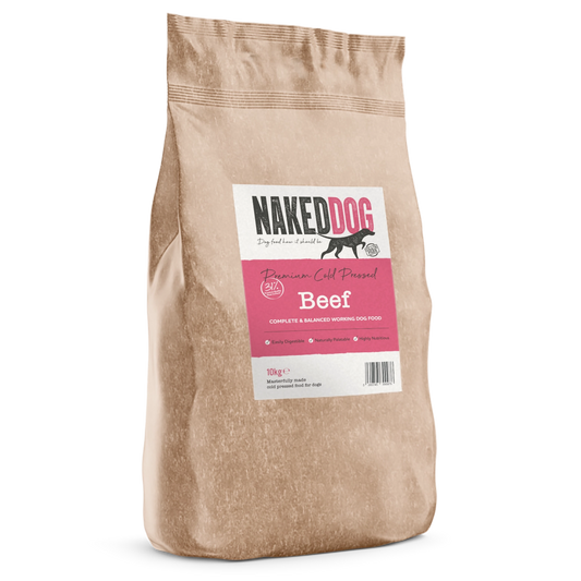 NAKEDDOG Cold Pressed Beef 10kg