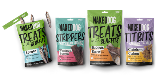 🦴 Naked Dog Ambient Treats: 100% Natural Dog Treats with Benefits