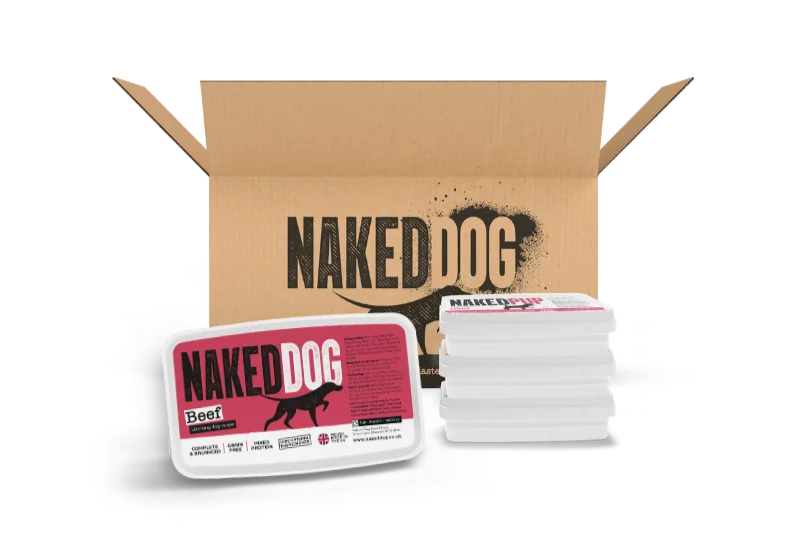 Naked Dog Original Beef: Our Most Popular Raw Beef Dog Food in the UK