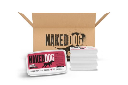 Naked Dog Original Beef: Our Most Popular Raw Beef Dog Food in the UK