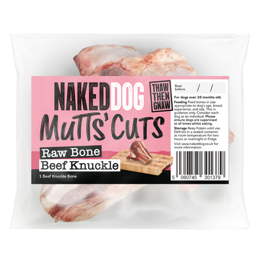 Naked Dog Mutts' Cuts Beef Knuckle Bone (1 per pack)