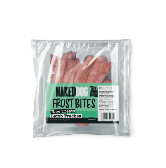 NAKEDDOG Raw Treats Lamb Trachea x7 (500g)