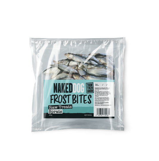 NAKEDDOG Raw Treats Sprats