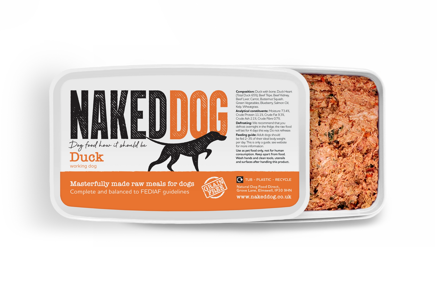 NAKEDDOG Original Duck 500g