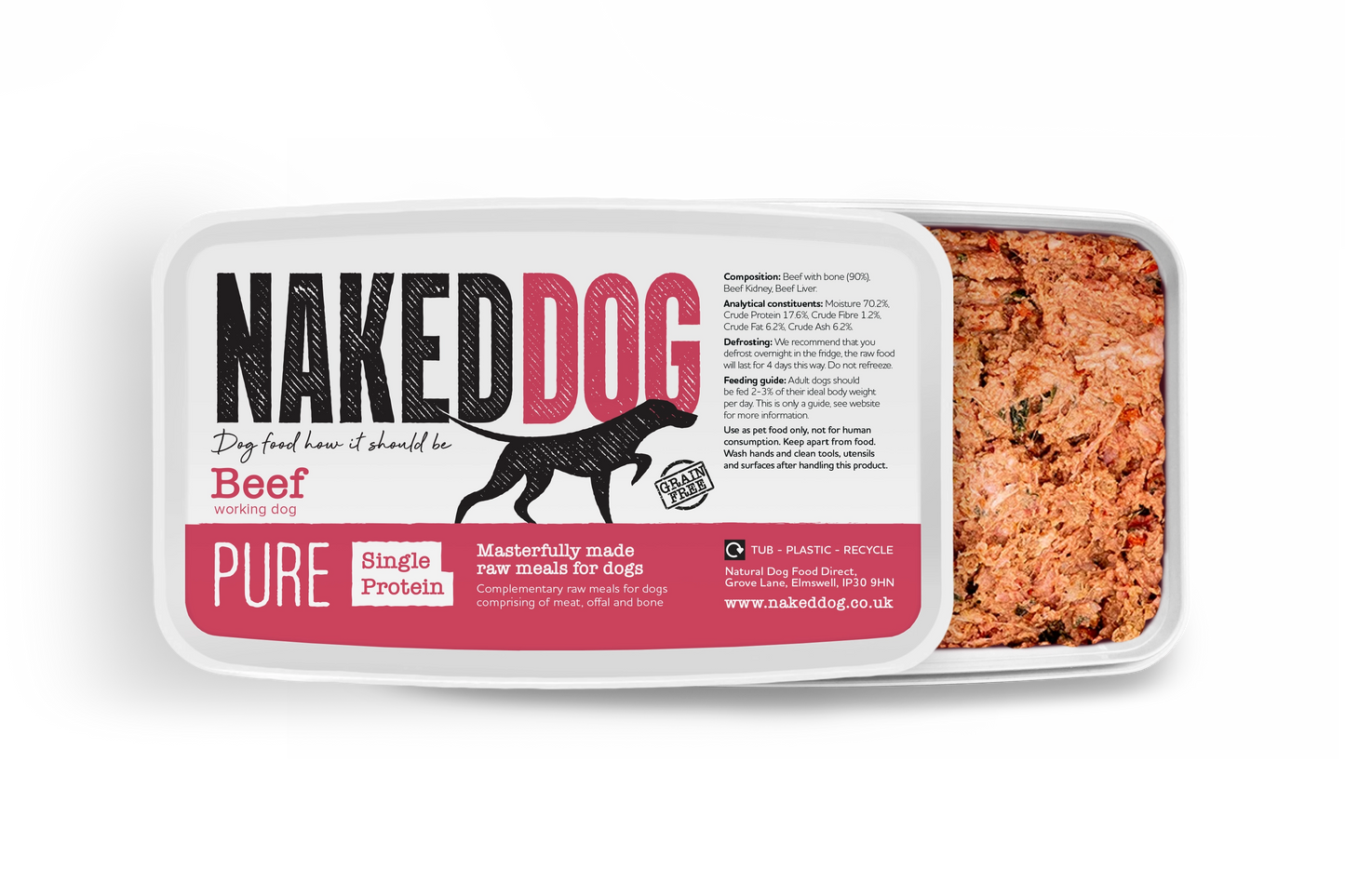 NAKEDDOG PURE Beef 500g