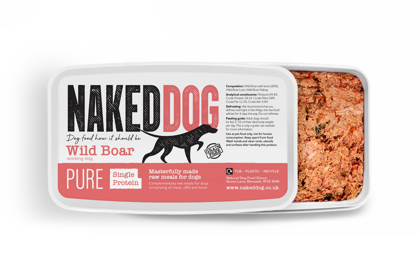 NAKEDDOG PURE Wild Boar 500g