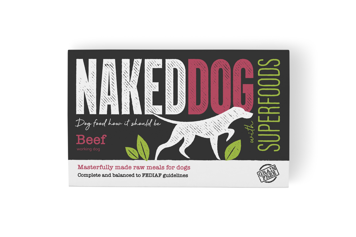 NAKEDDOG Superfoods Beef 500g