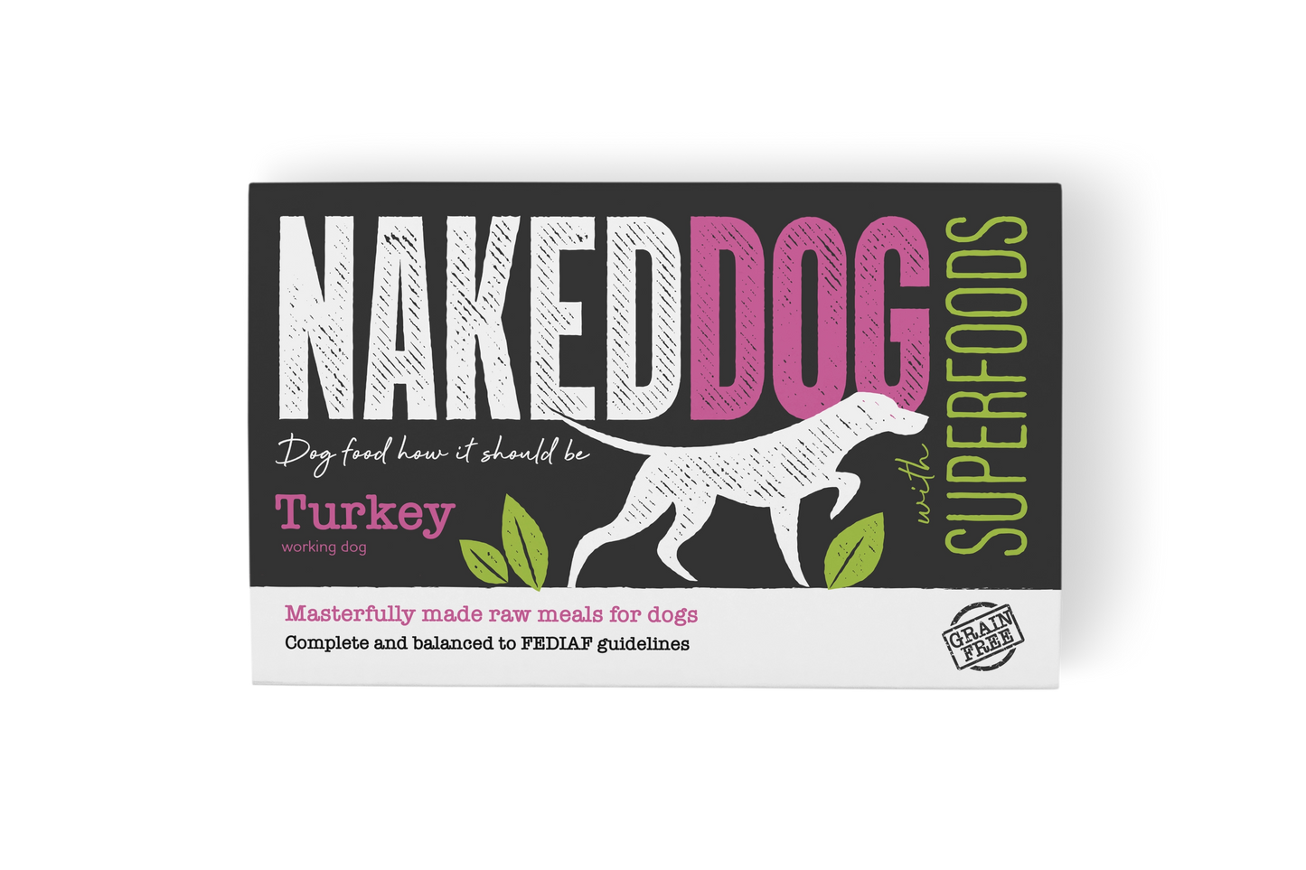 NAKEDDOG Superfoods Turkey 500g