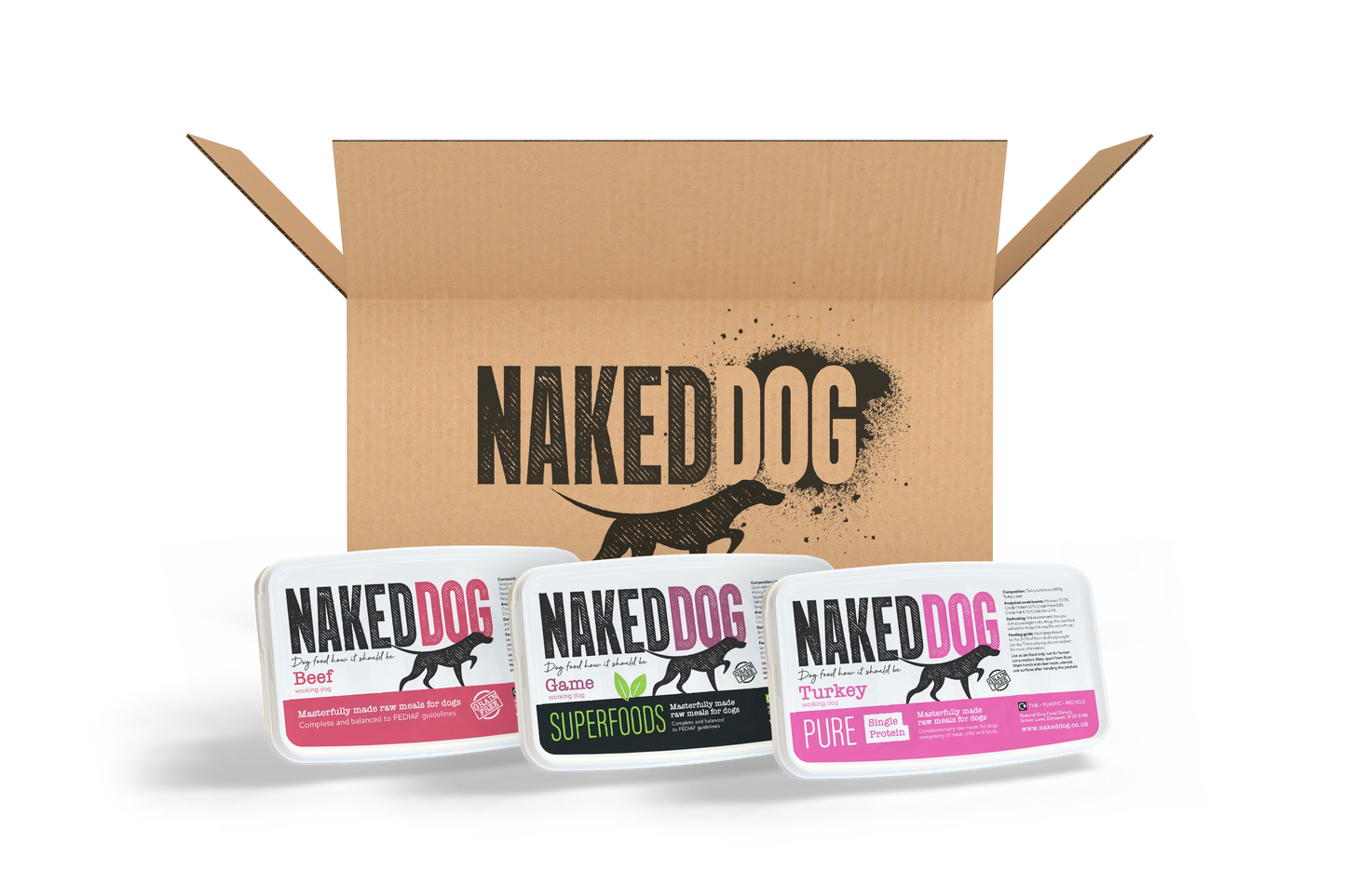 NAKED DOG Taster Box - 5kg