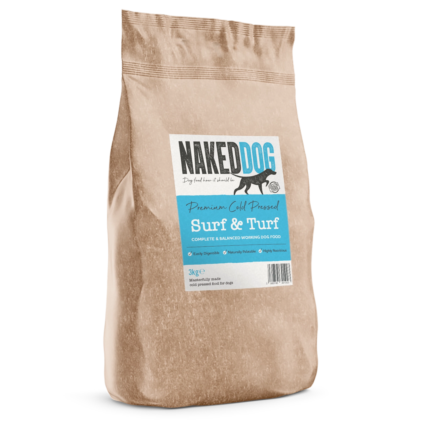 NAKEDDOG Cold Pressed Surf & Turf 10kg