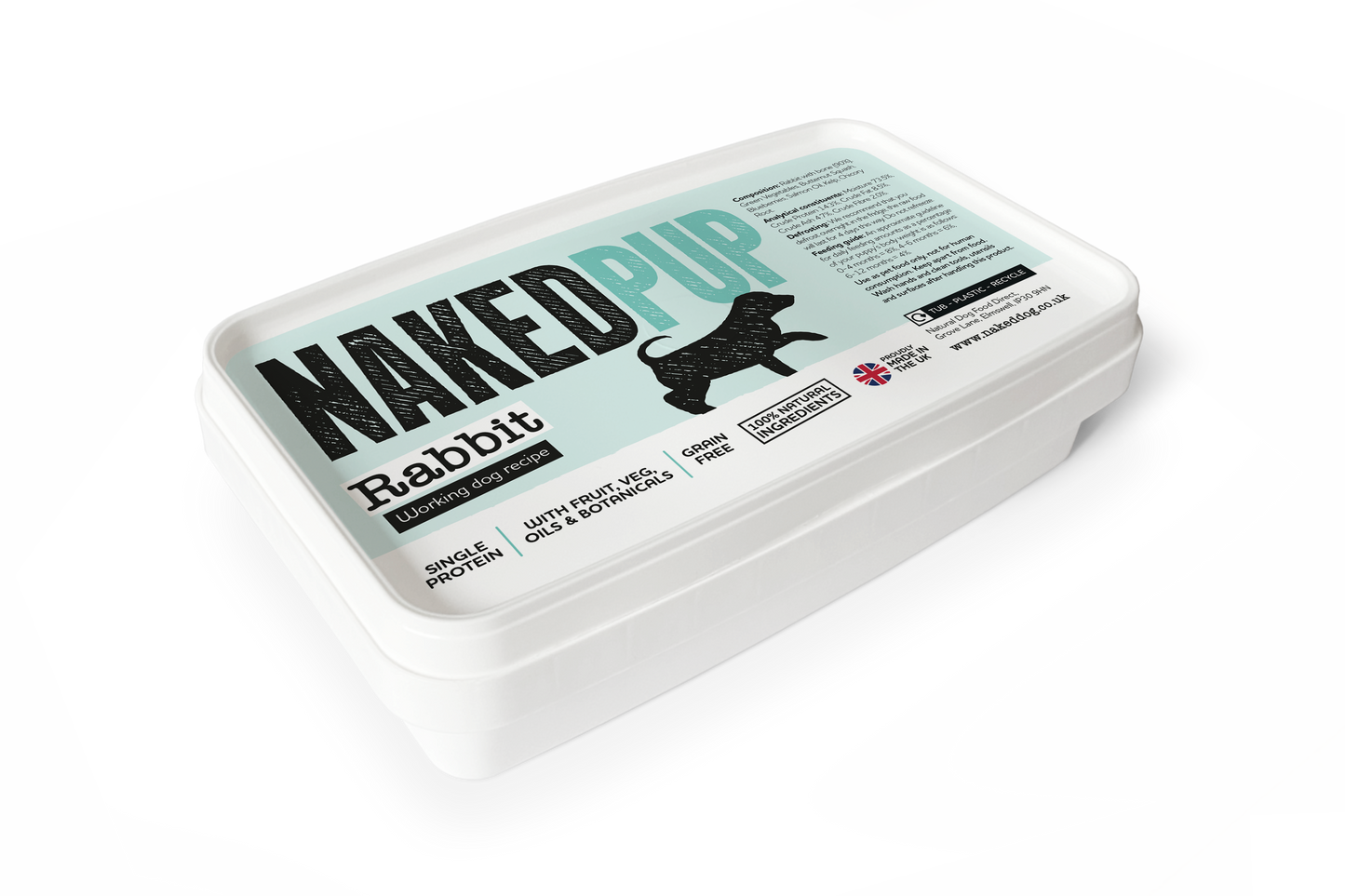 NAKEDDOG Puppy Rabbit 500g