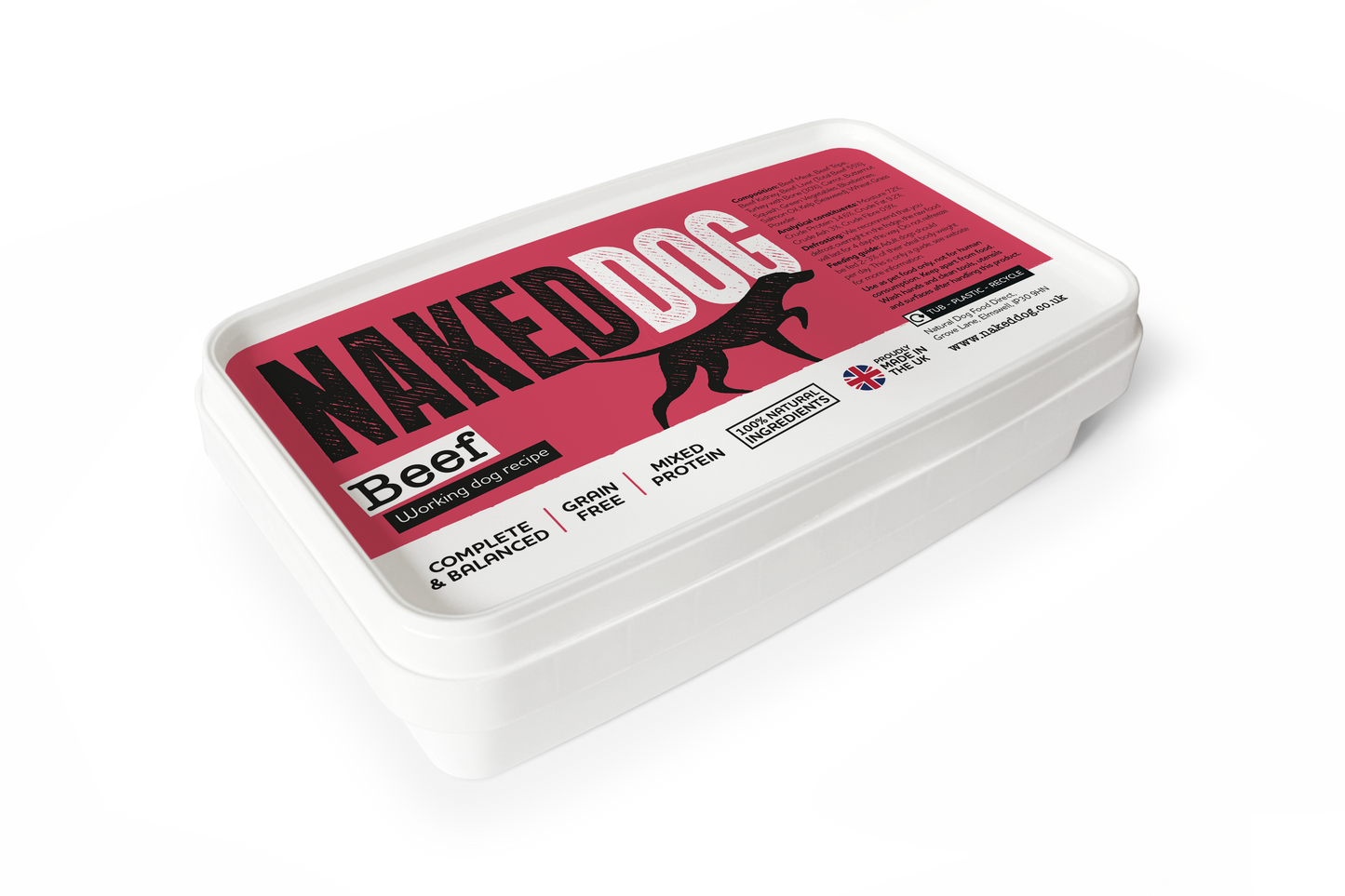 NAKEDDOG Original Beef 500g