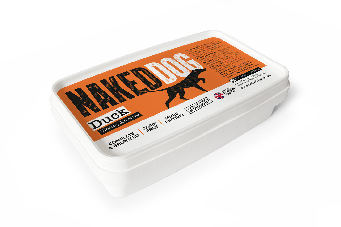 NAKEDDOG Original Duck 500g