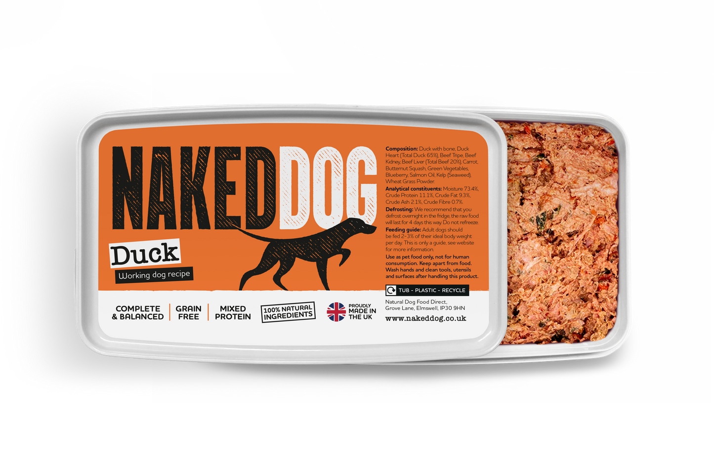 NAKEDDOG Original Duck 500g