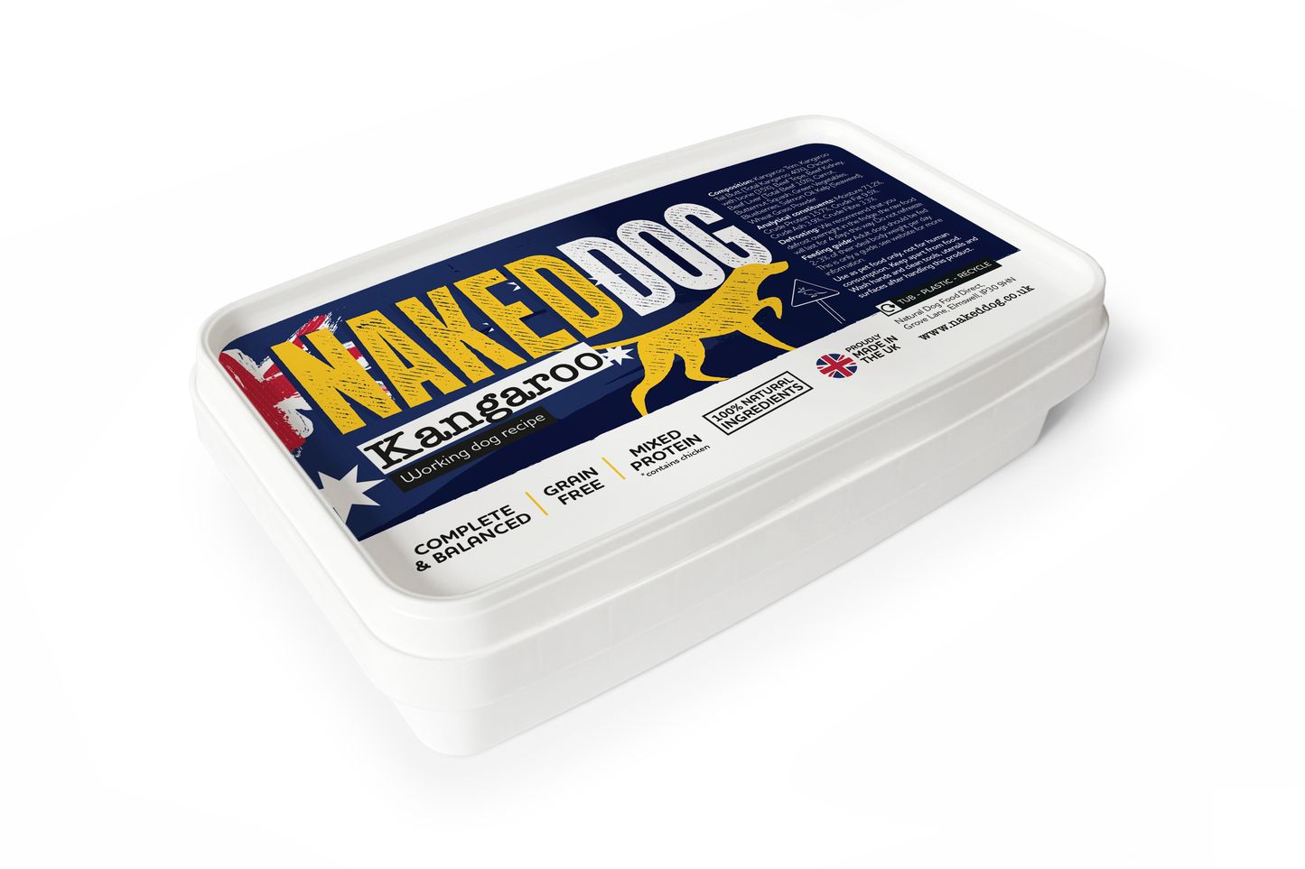 NAKEDDOG Original Kangaroo 500g