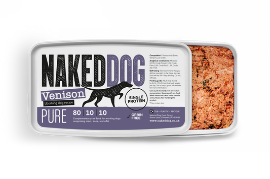NAKEDDOG PURE 80/10/10 Venison 500g