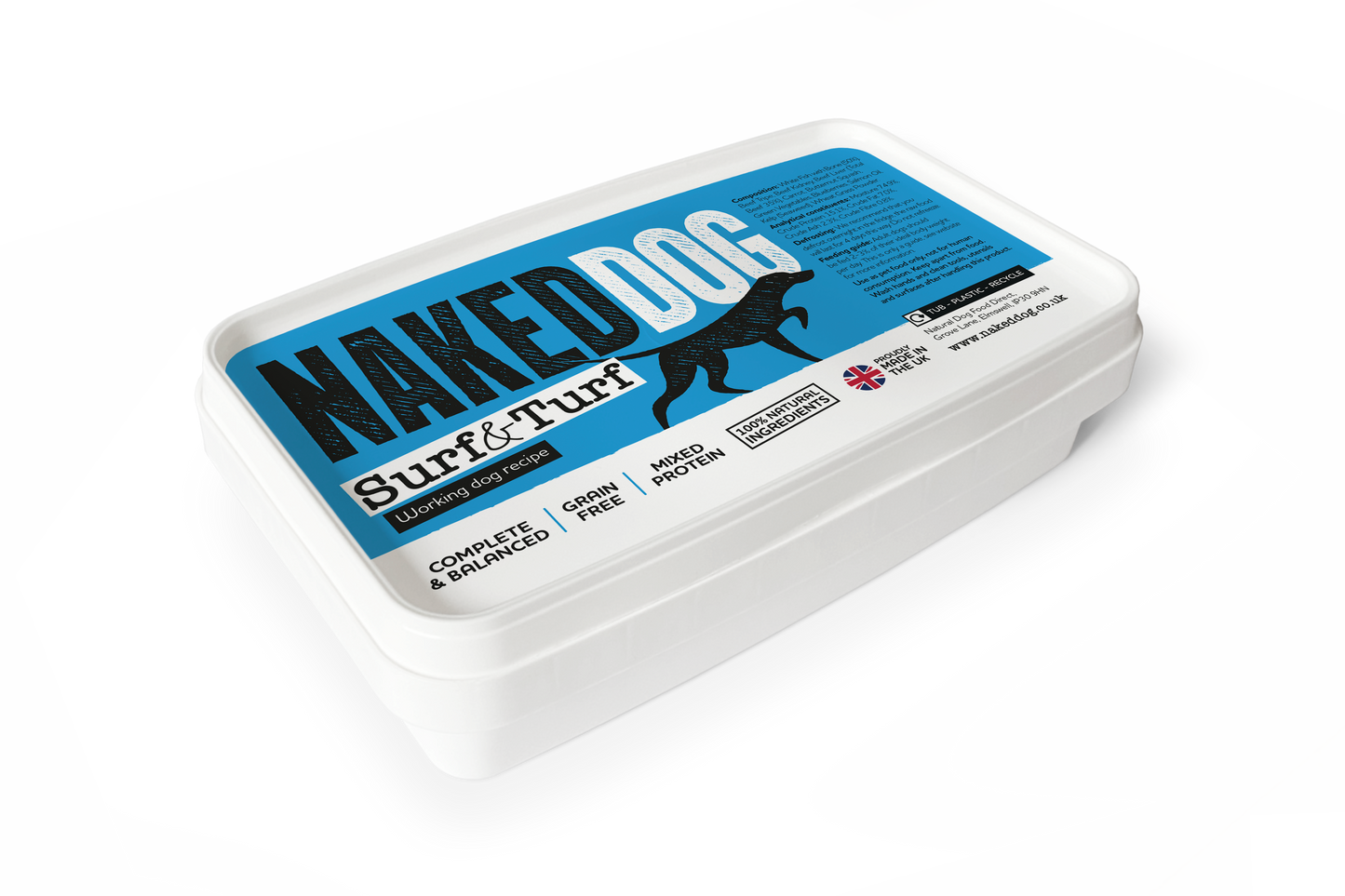NAKEDDOG Original Surf & Turf 500g