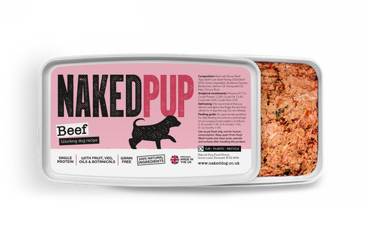 NAKEDDOG Puppy Beef 500g
