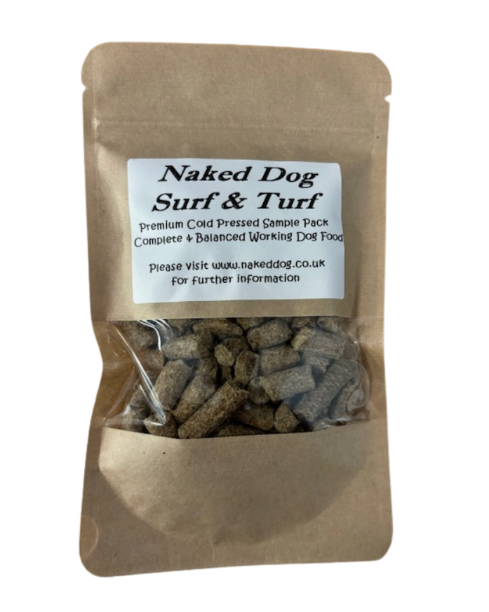 Cold Pressed Surf & Turf Sample