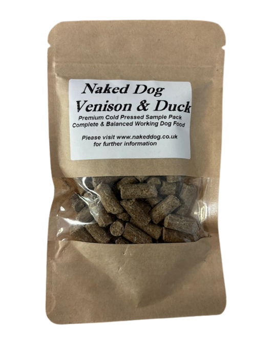Cold Pressed Venison & Duck Sample