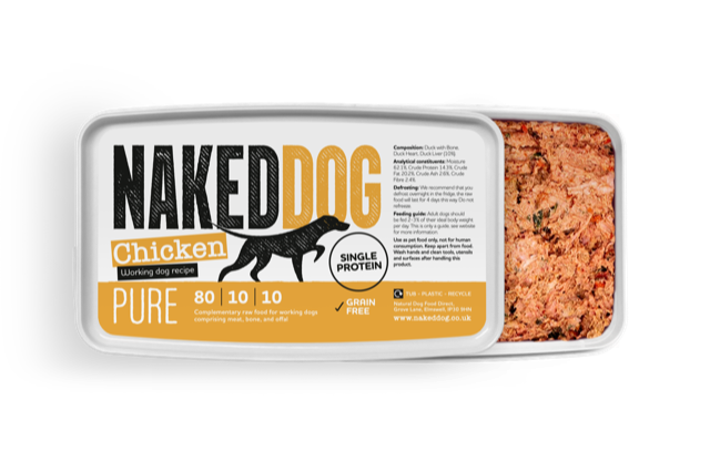 NAKEDDOG PURE 80/10/10 Chicken 500g