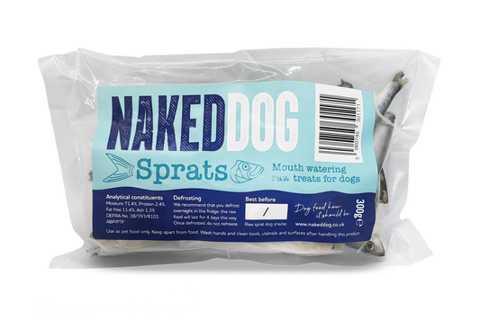 NAKEDDOG Raw Treats Sprats