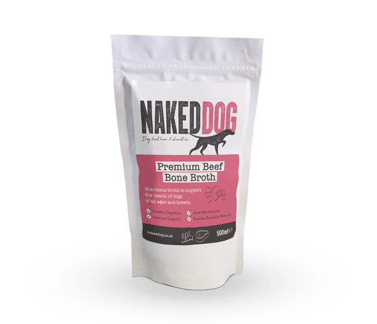 NAKEDDOG Bone Broth Beef 500g